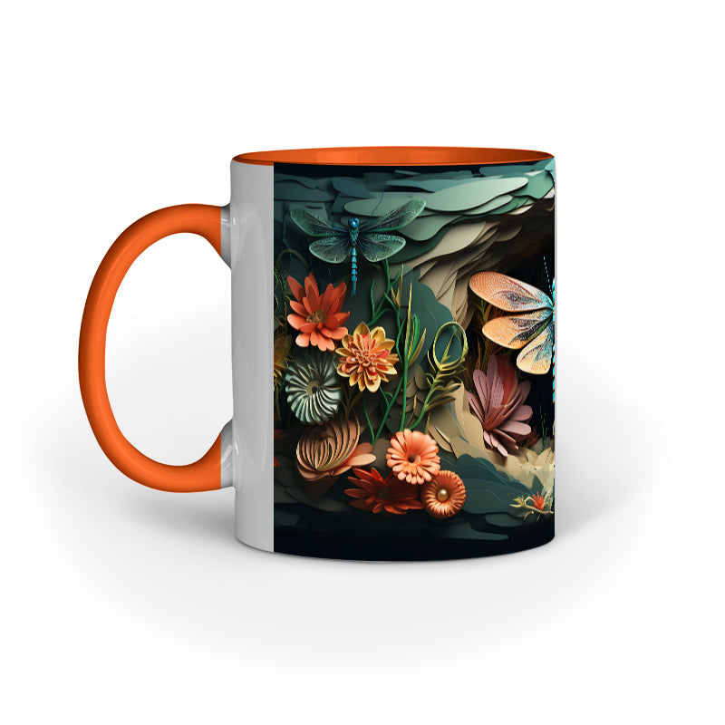 3D Dragon Fly Mug