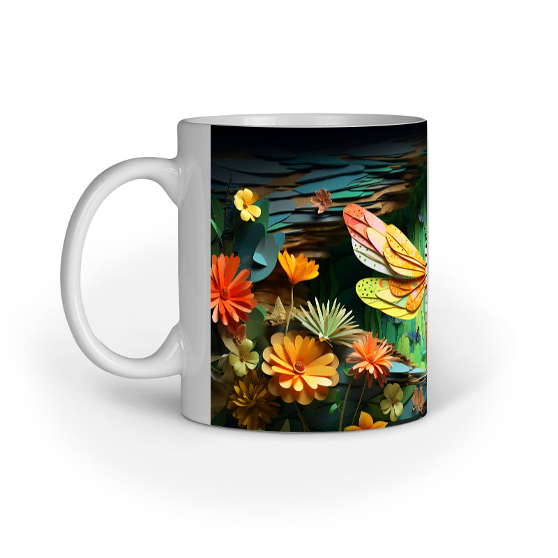 3D Dragon Fly Mug