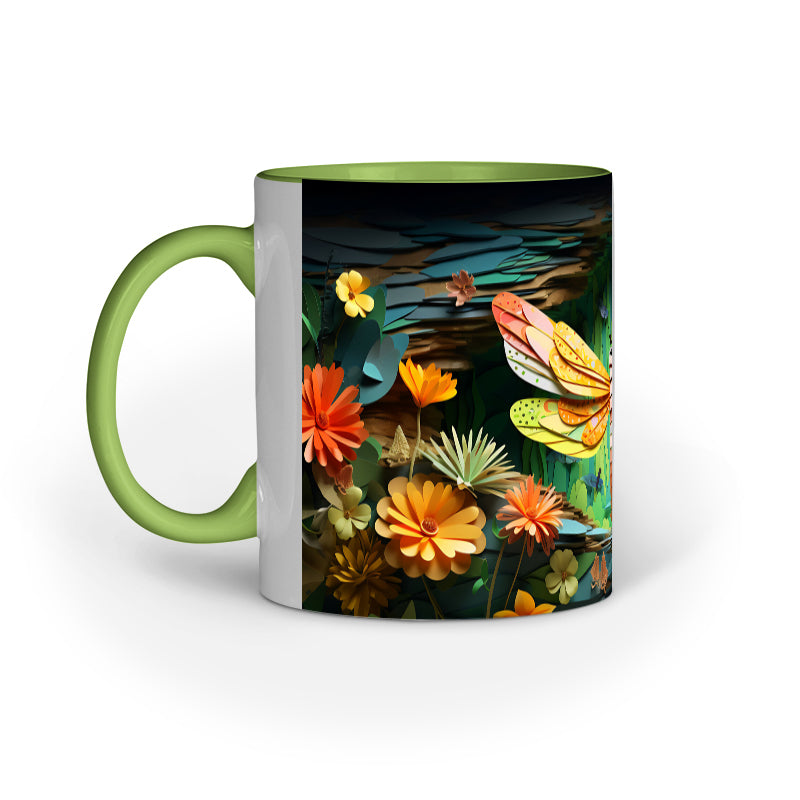 3D Dragon Fly Mug