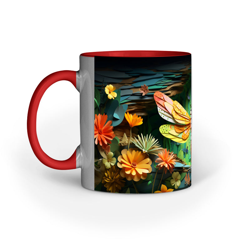 3D Dragon Fly Mug