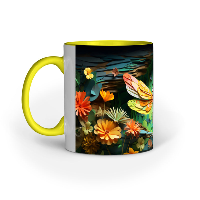 3D Dragon Fly Mug