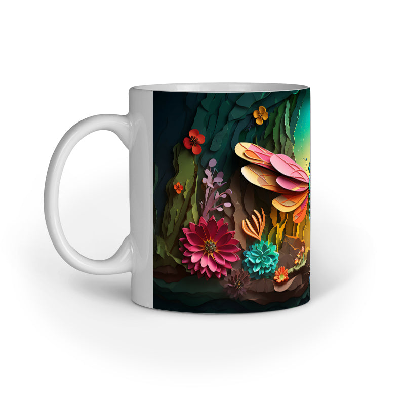 3D Dragon Fly Mug