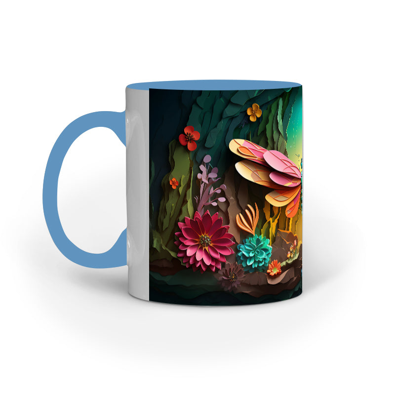 3D Dragon Fly Mug