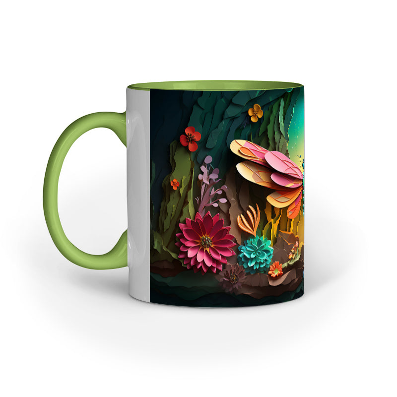 3D Dragon Fly Mug