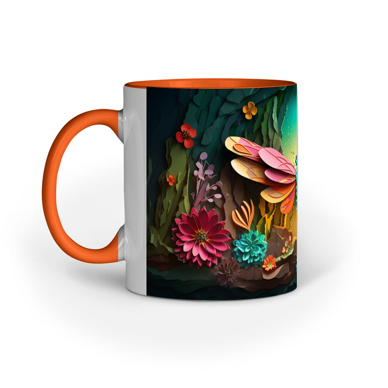 3D Dragon Fly Mug