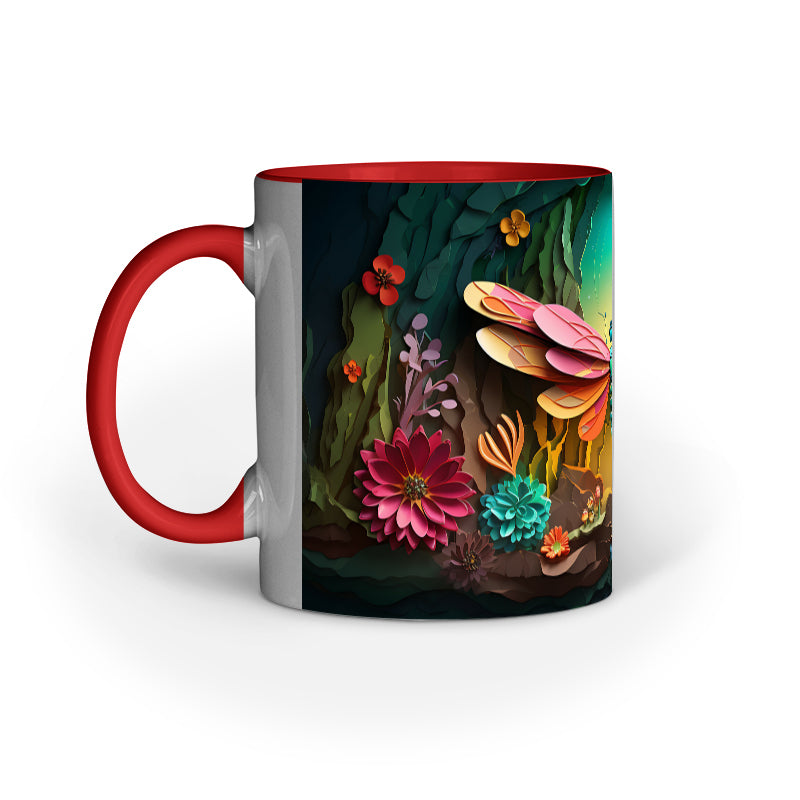 3D Dragon Fly Mug