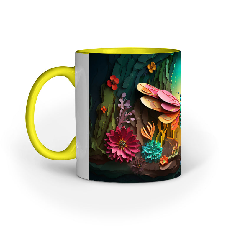 3D Dragon Fly Mug