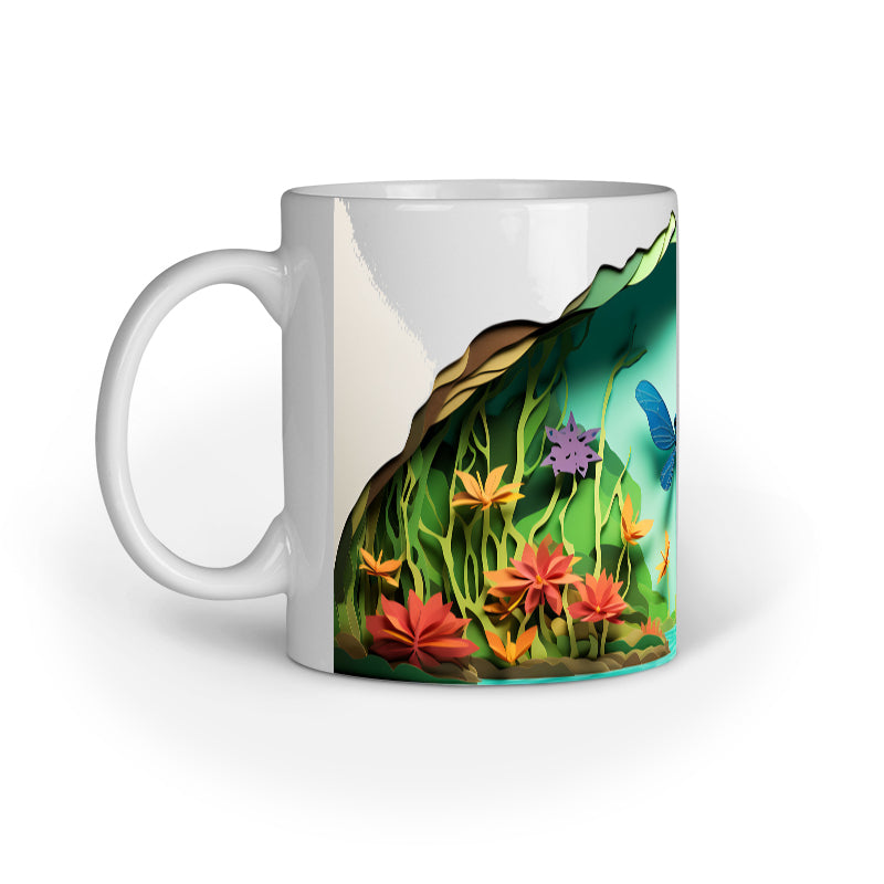 3D Dragon Fly Mug