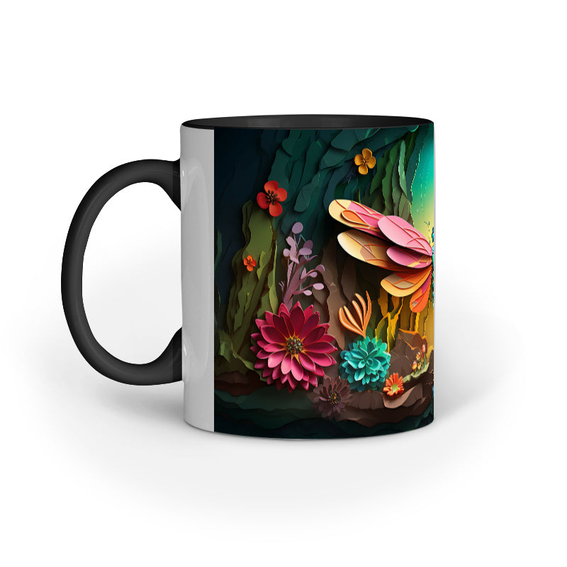 3D Dragon Fly Mug