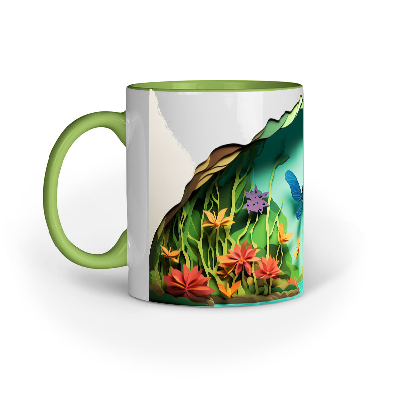 3D Dragon Fly Mug