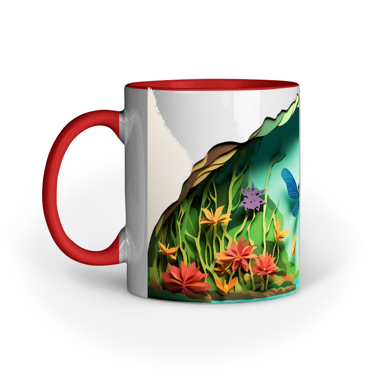 3D Dragon Fly Mug