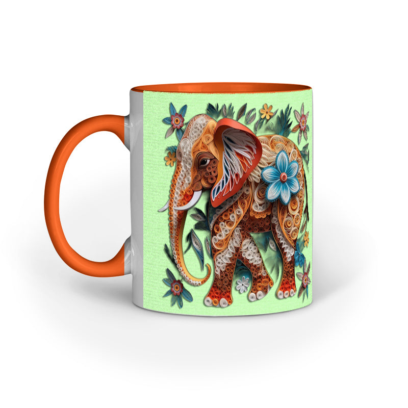 Elephant Art Mug