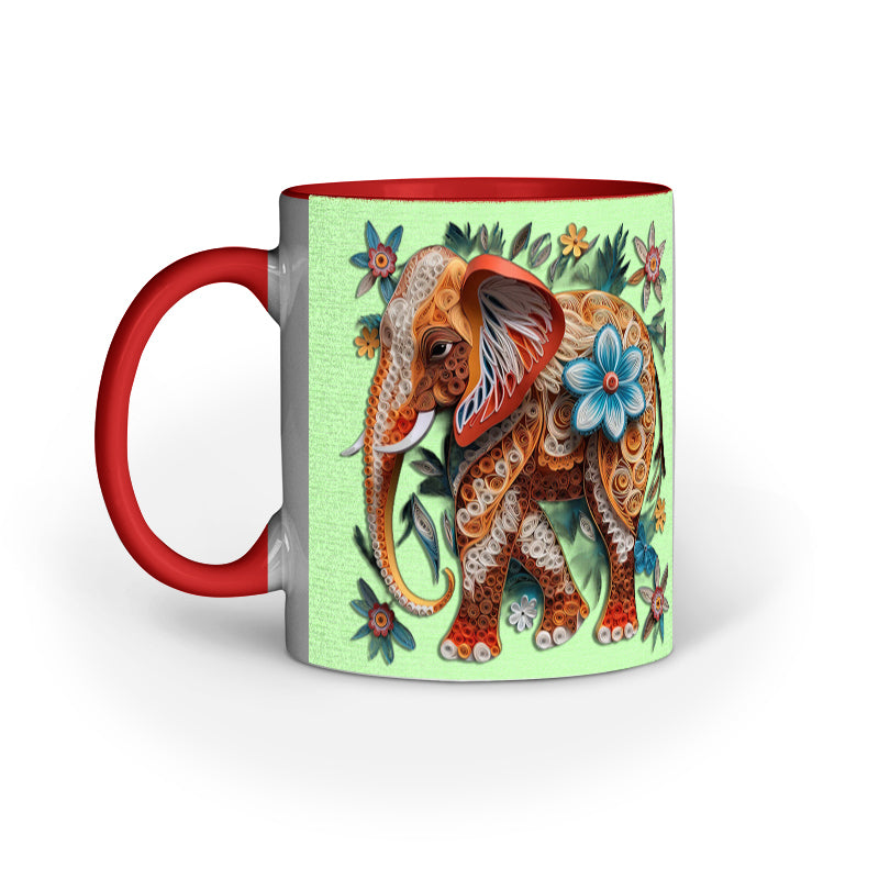 Elephant Art Mug