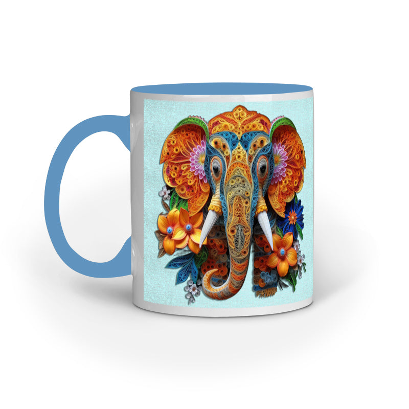 Elephant Art Mug