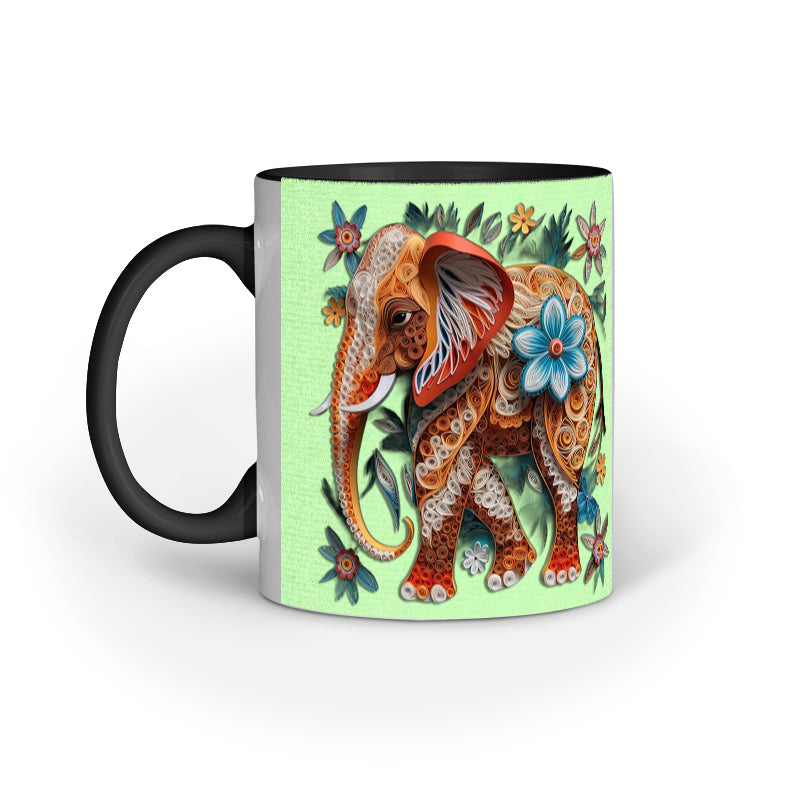 Elephant Art Mug