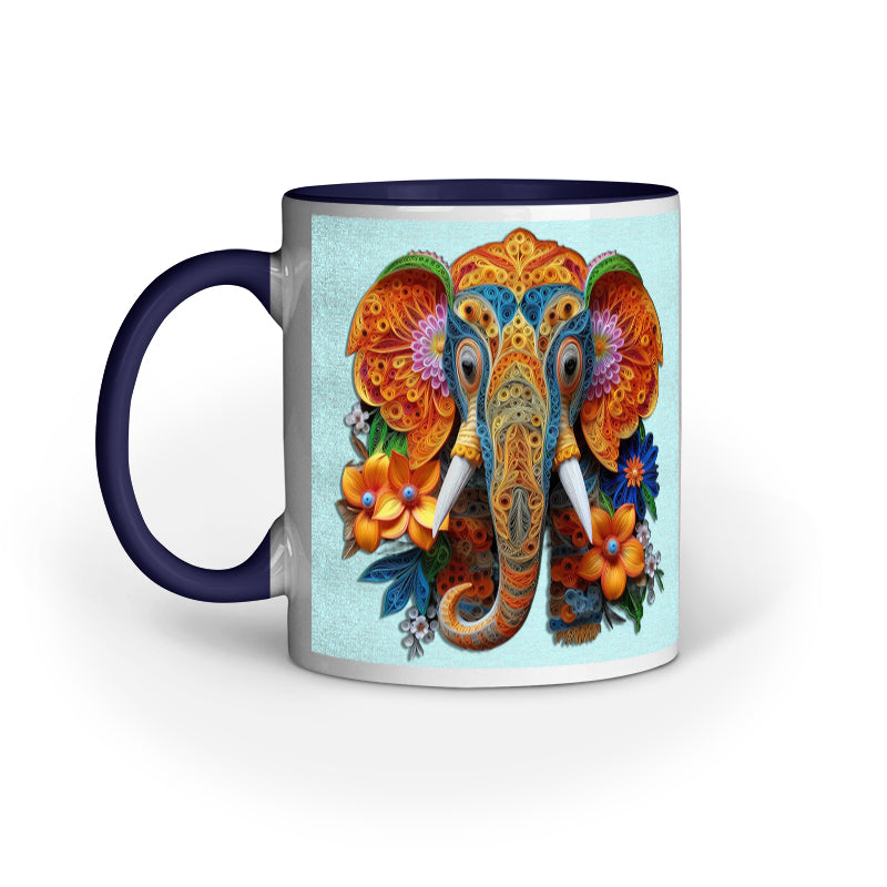 Elephant Art Mug