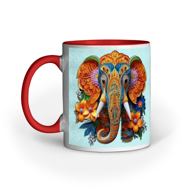 Elephant Art Mug
