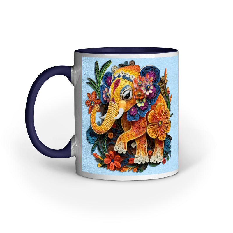 Elephant Art Mug