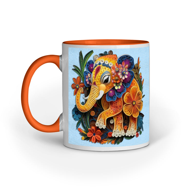 Elephant Art Mug