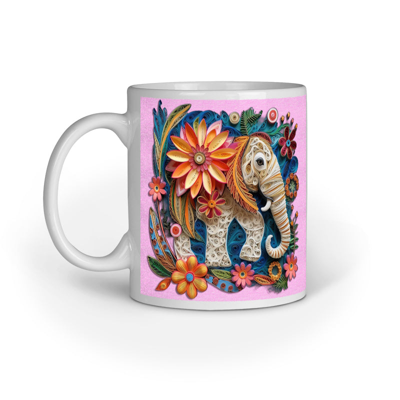 Elephant Art Mug