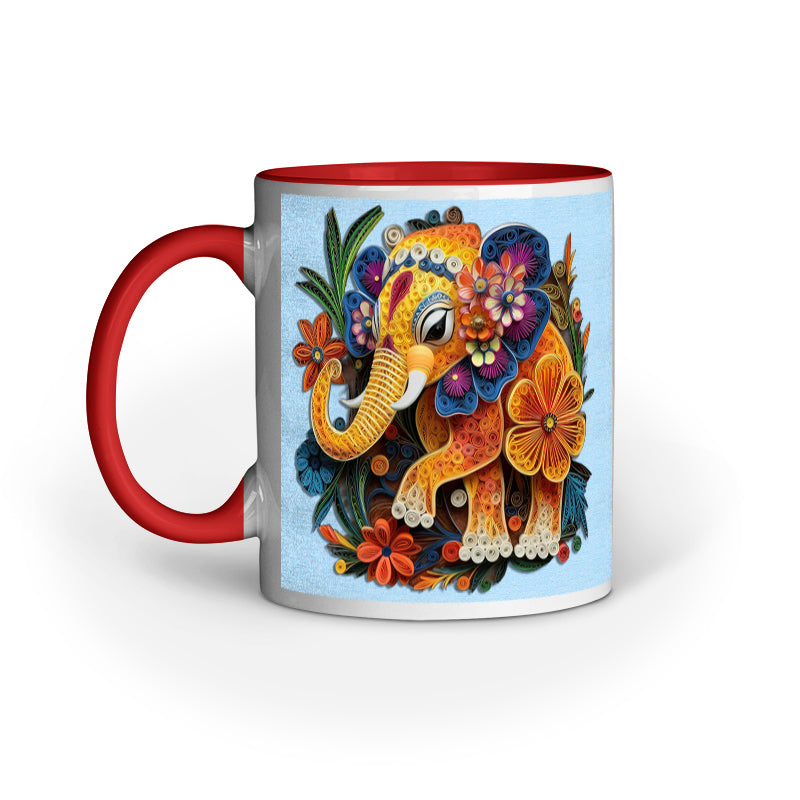 Elephant Art Mug