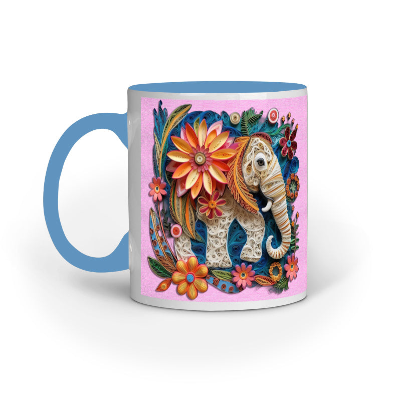 Elephant Art Mug