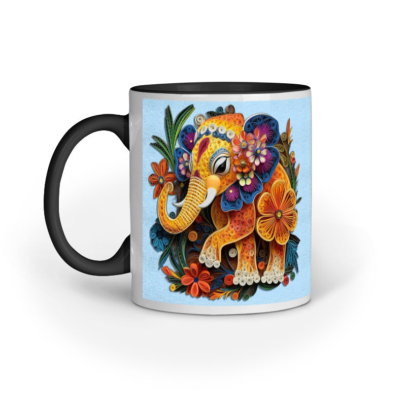 Elephant Art Mug