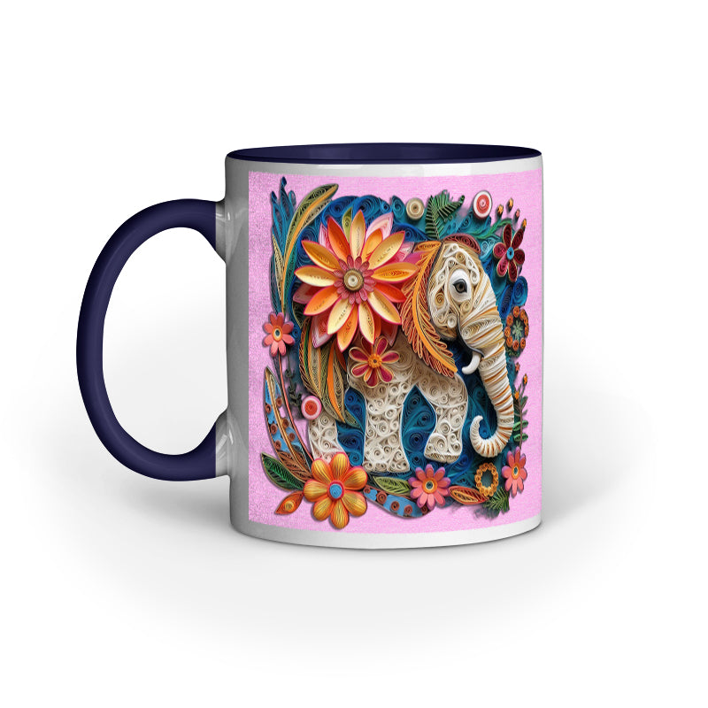 Elephant Art Mug