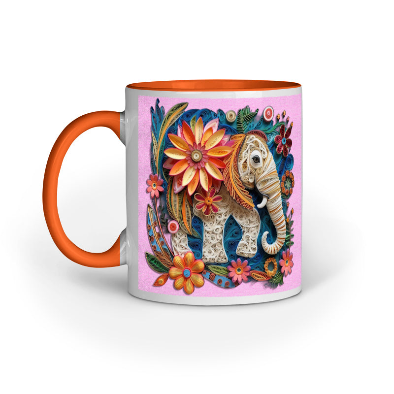 Elephant Art Mug