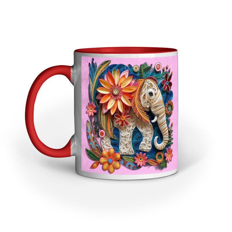 Elephant Art Mug