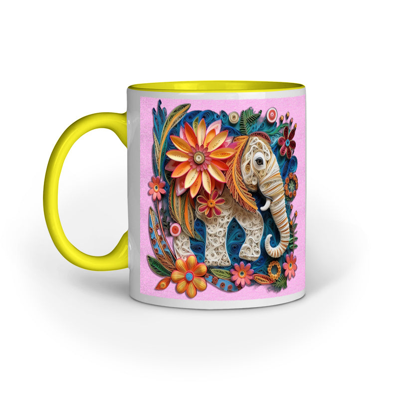 Elephant Art Mug