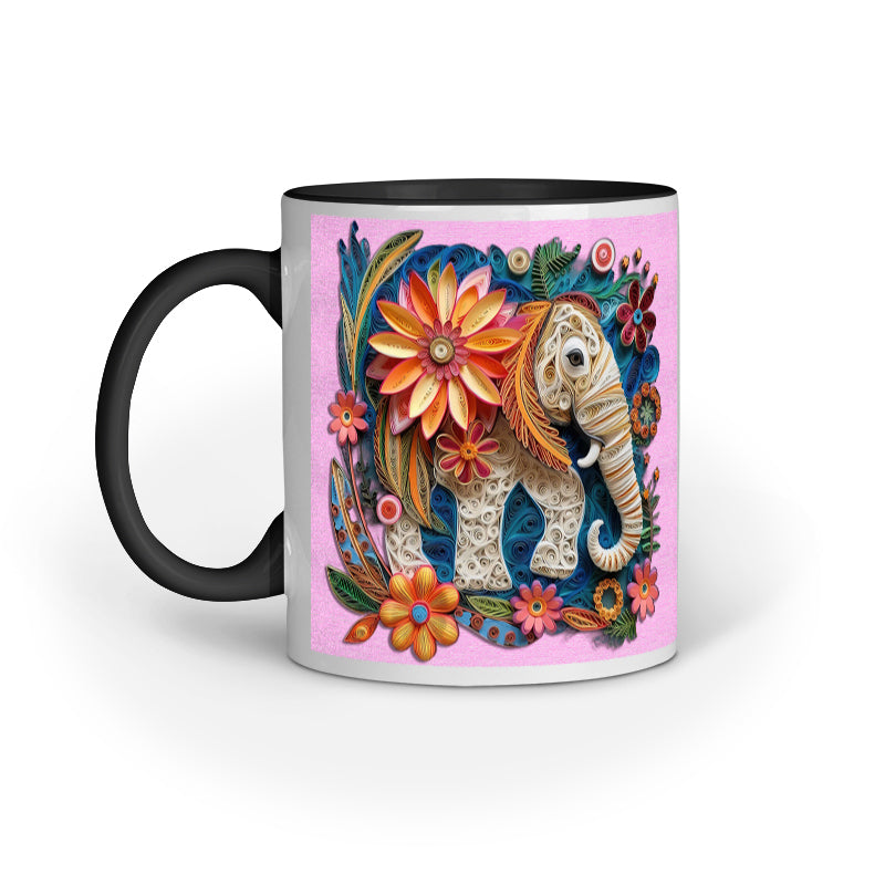 Elephant Art Mug