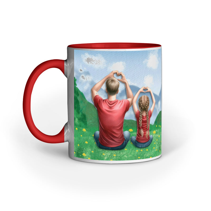 Dad I Love You Mug