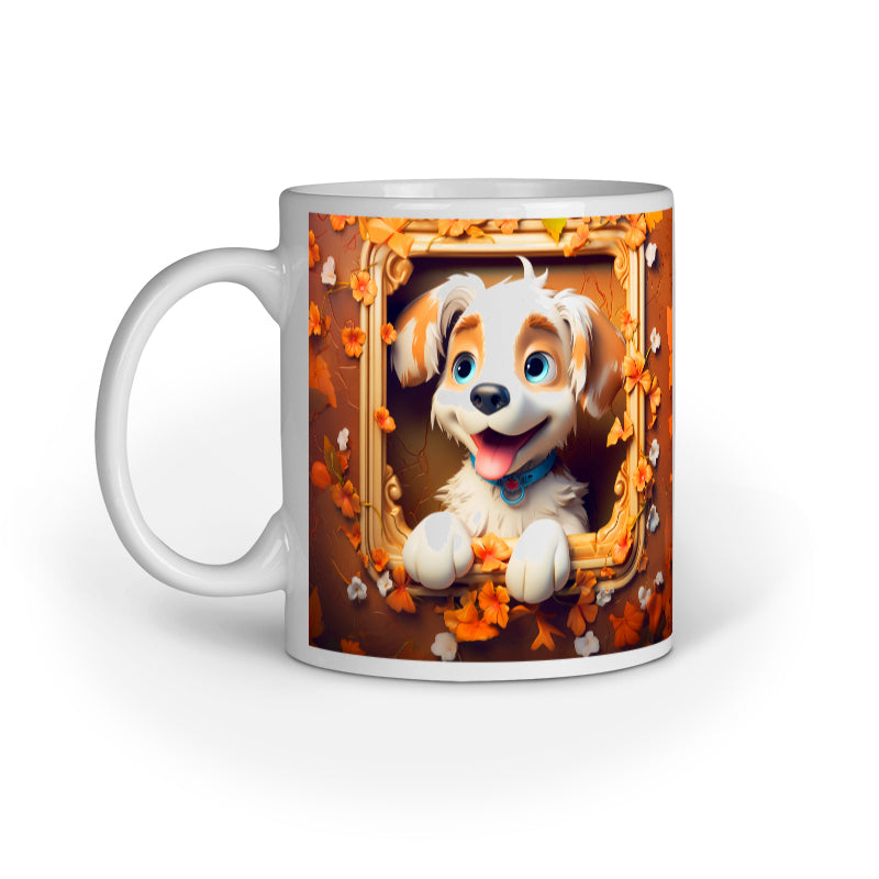 3d Animal dog mug