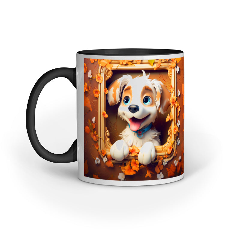 3d Animal dog mug