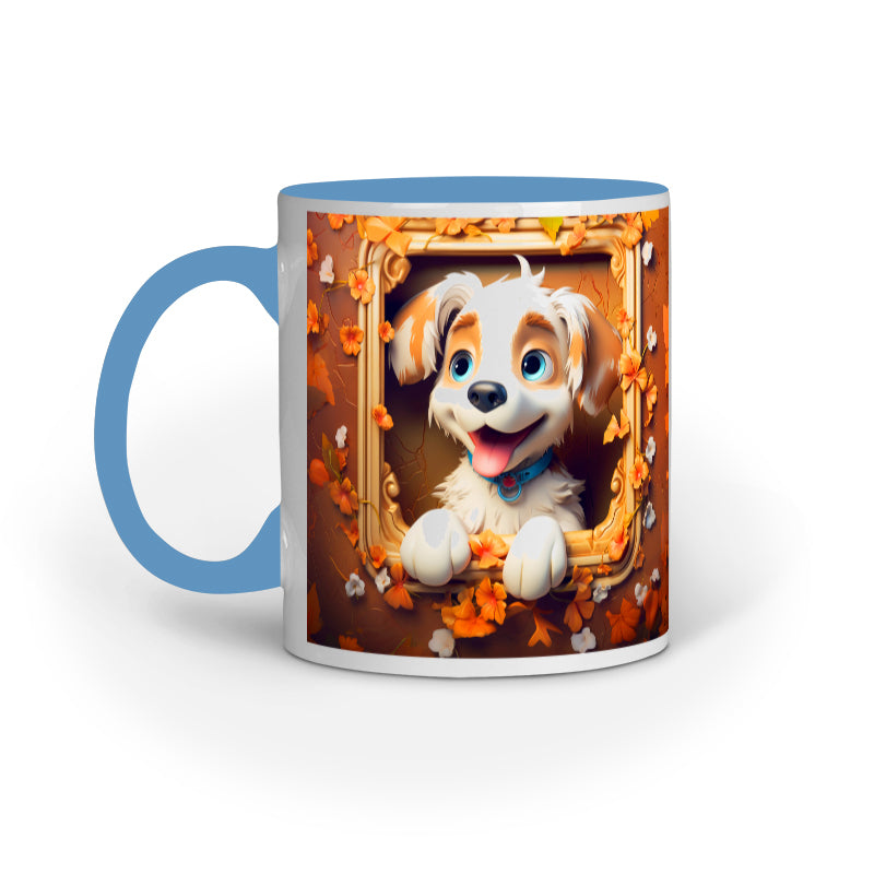 3d Animal dog mug