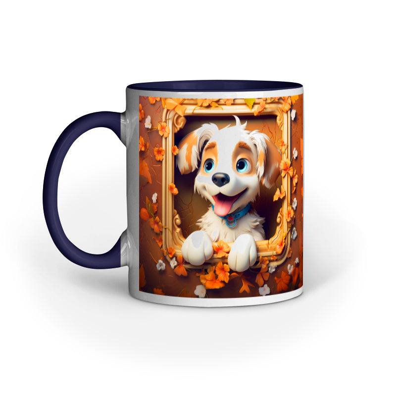 3d Animal dog mug