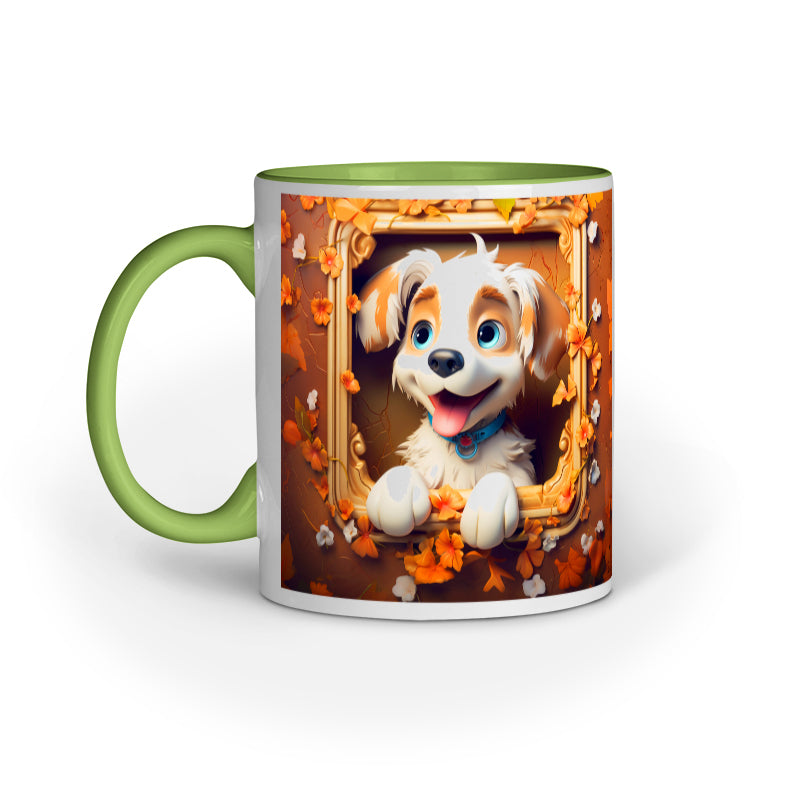 3d Animal dog mug