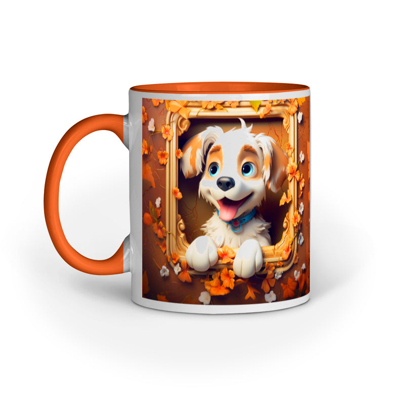 3d Animal dog mug