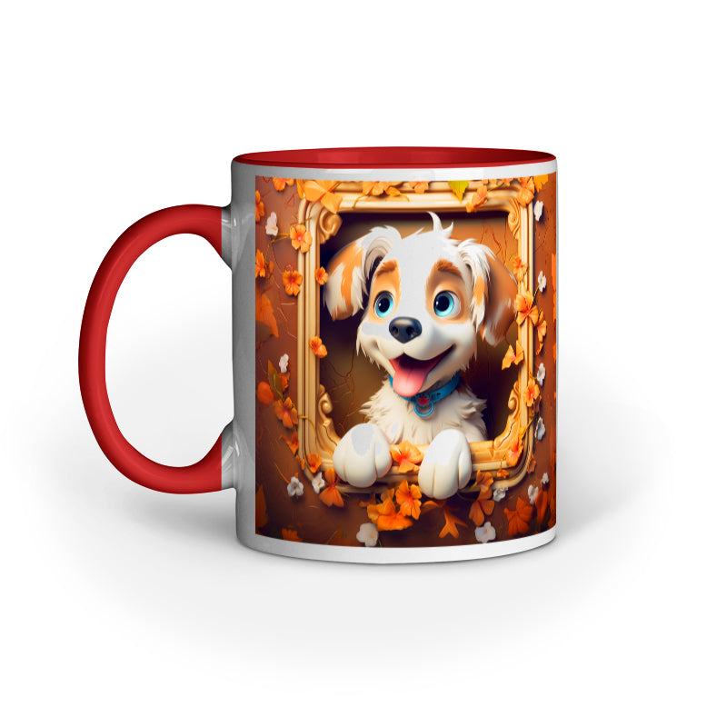 3d Animal dog mug