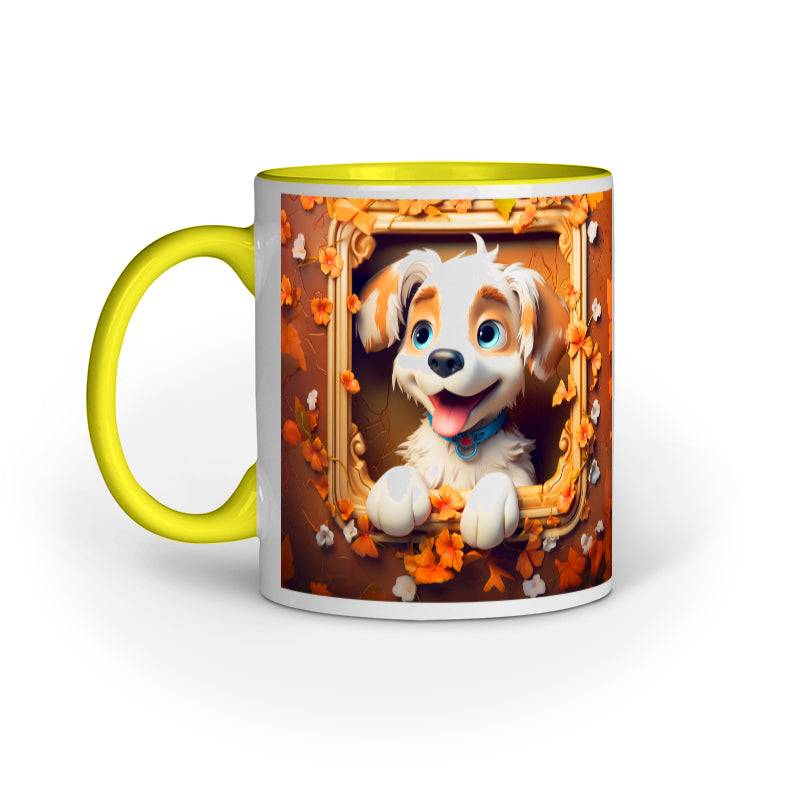 3d Animal dog mug