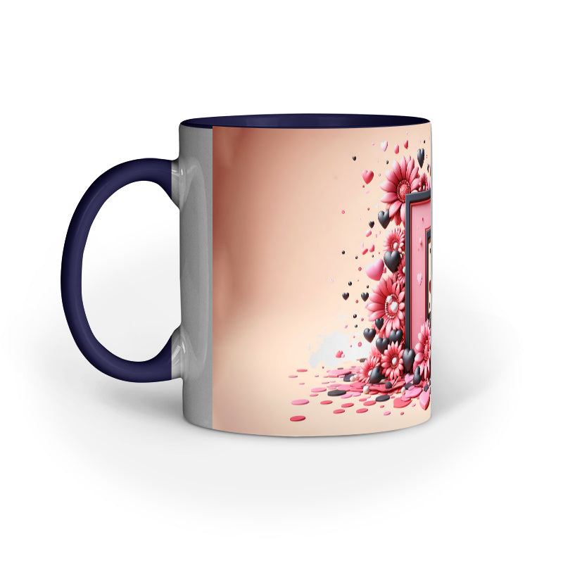 Valentine Alphabet D Mug