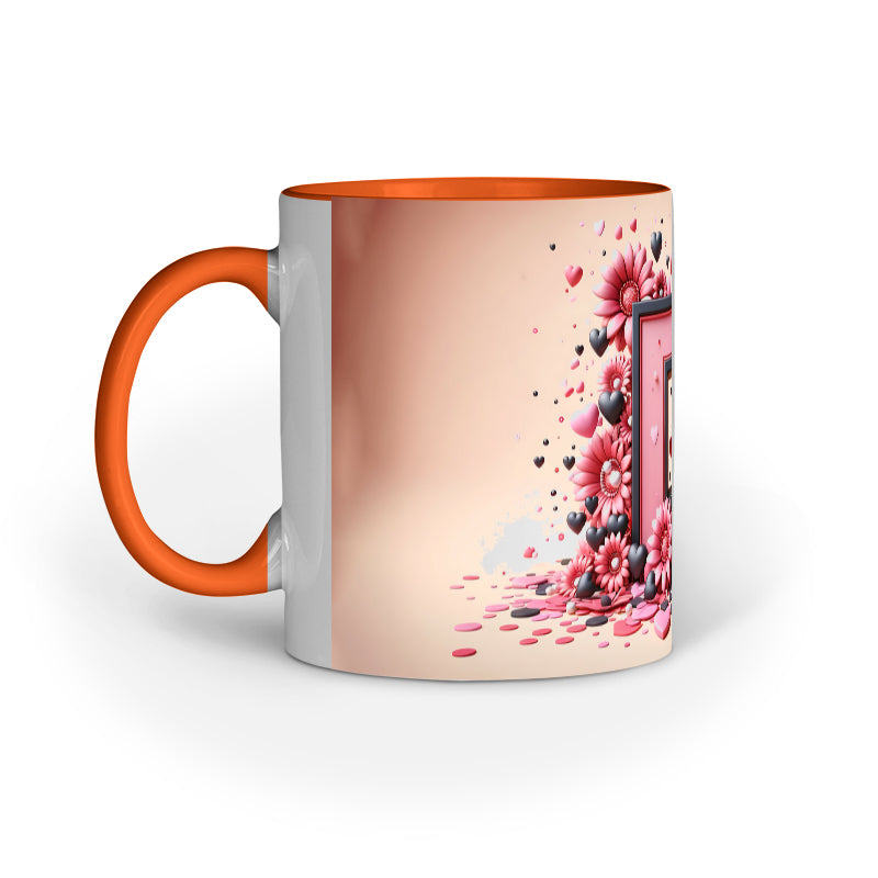 Valentine Alphabet D Mug