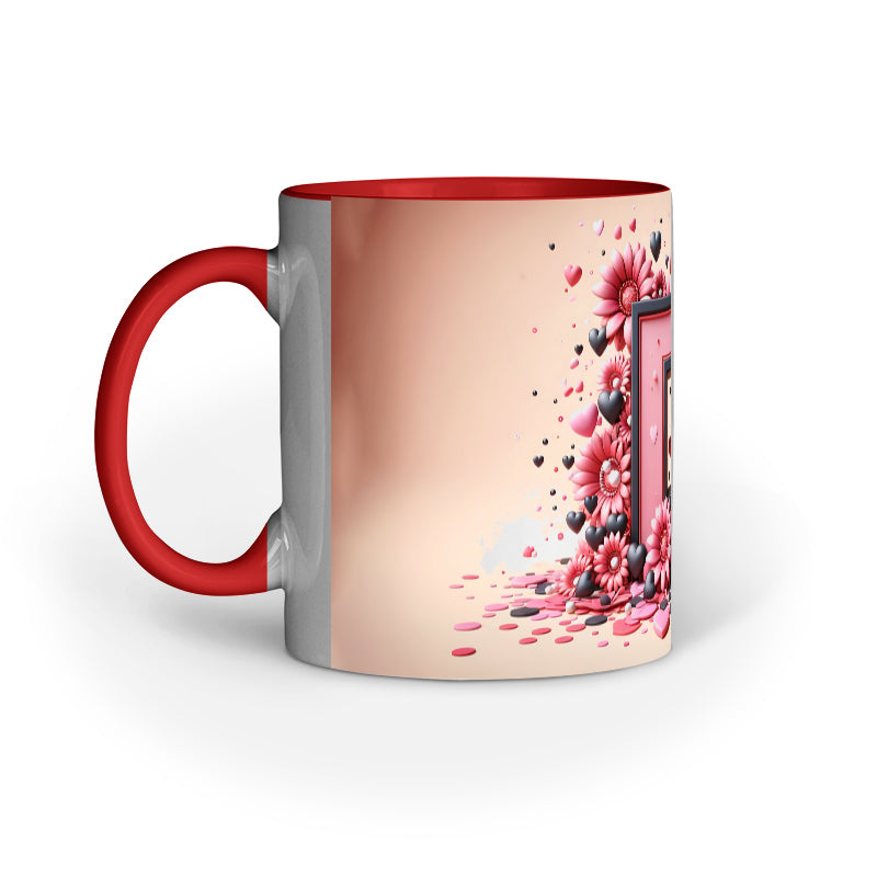 Valentine Alphabet D Mug