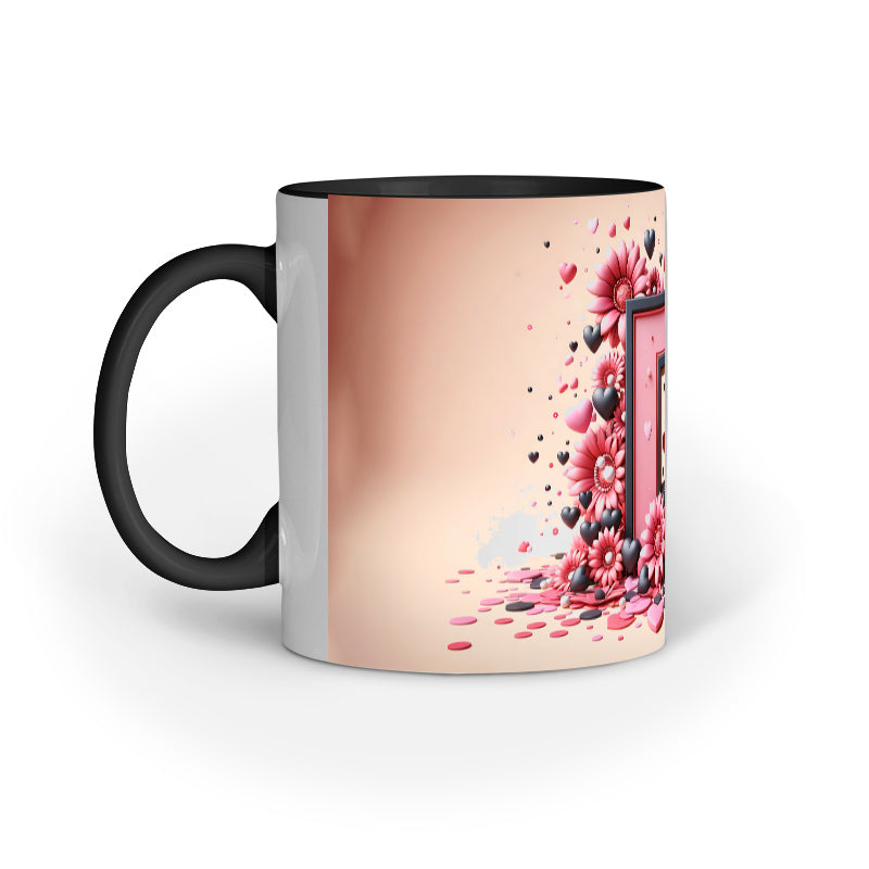 Valentine Alphabet D Mug