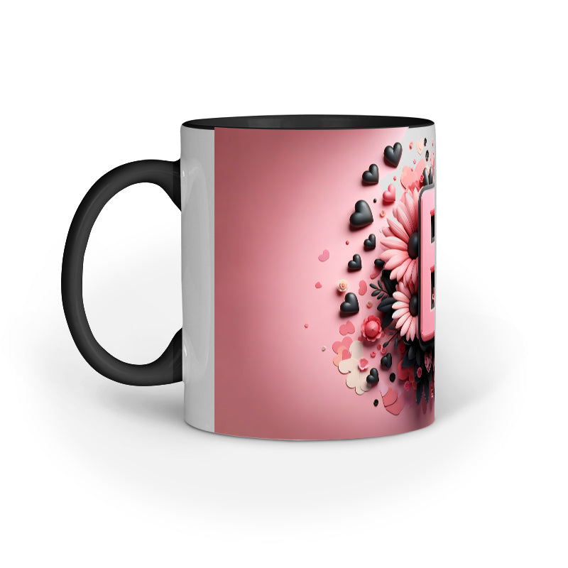 Valentine Alphabet E Mug