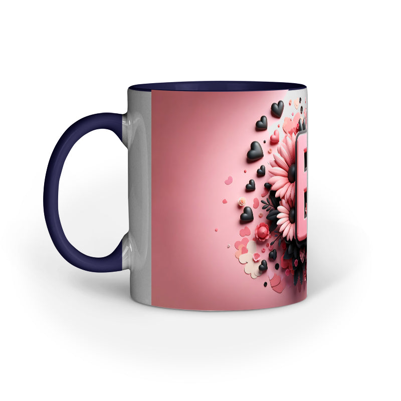 Valentine Alphabet E Mug