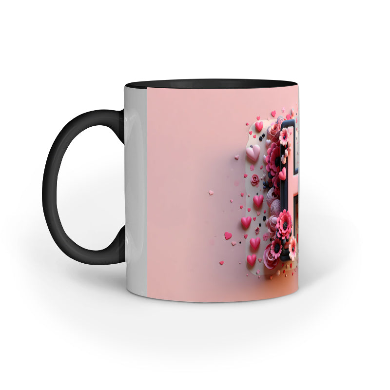 Valentine Alphabet H Mug