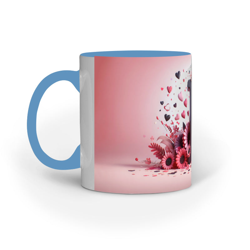Valentine Alphabet I Mug