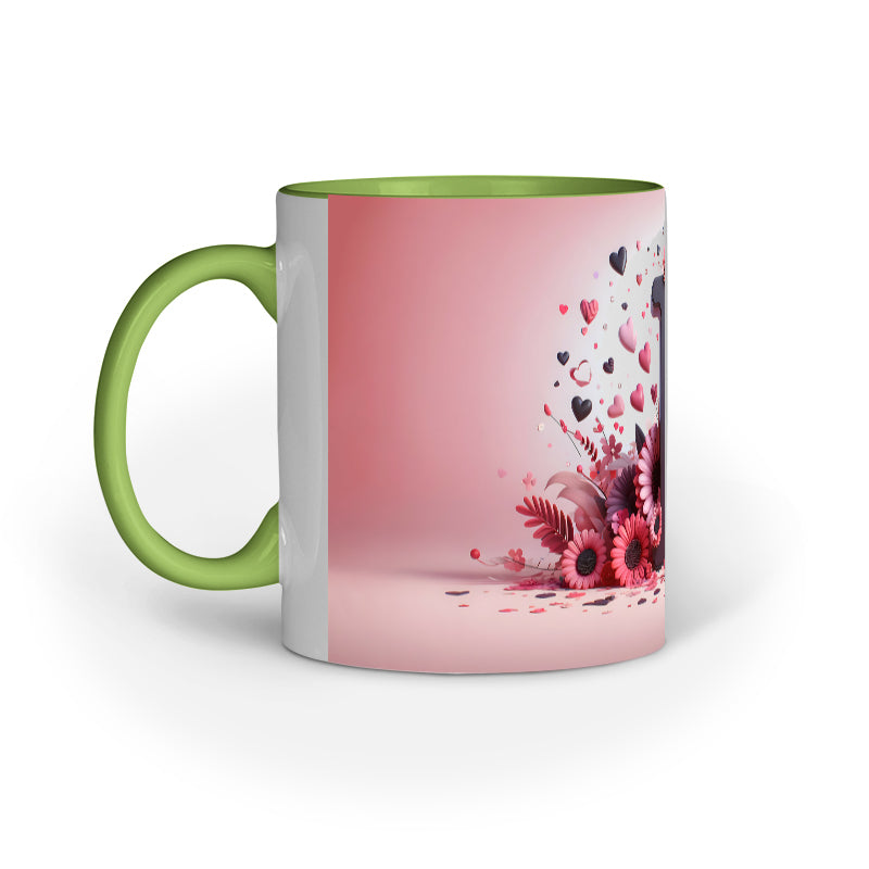 Valentine Alphabet I Mug